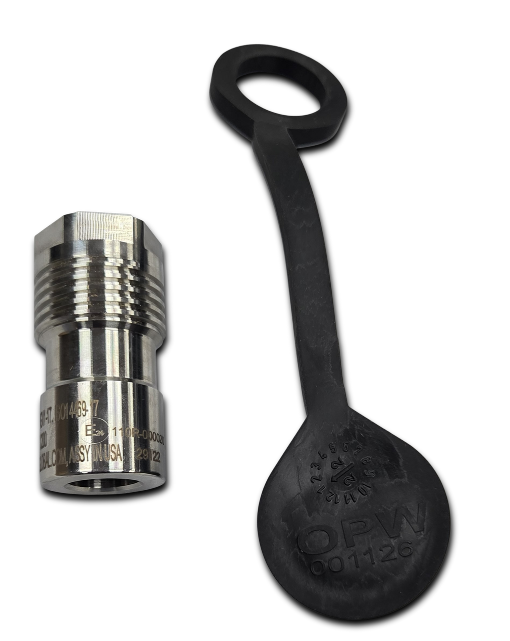 RECEPTACLE - NGV1 P30HD ISO14469 W/ 7/8" -14 UNF QUICK FILL HIGH FLOW