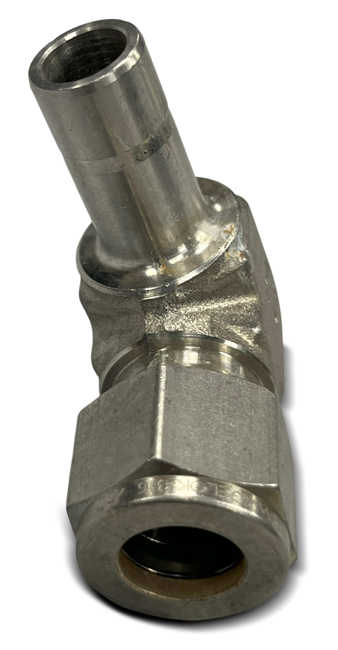 Swagelok Elbow, 1/2" Tube x 1/2" Tube Stub