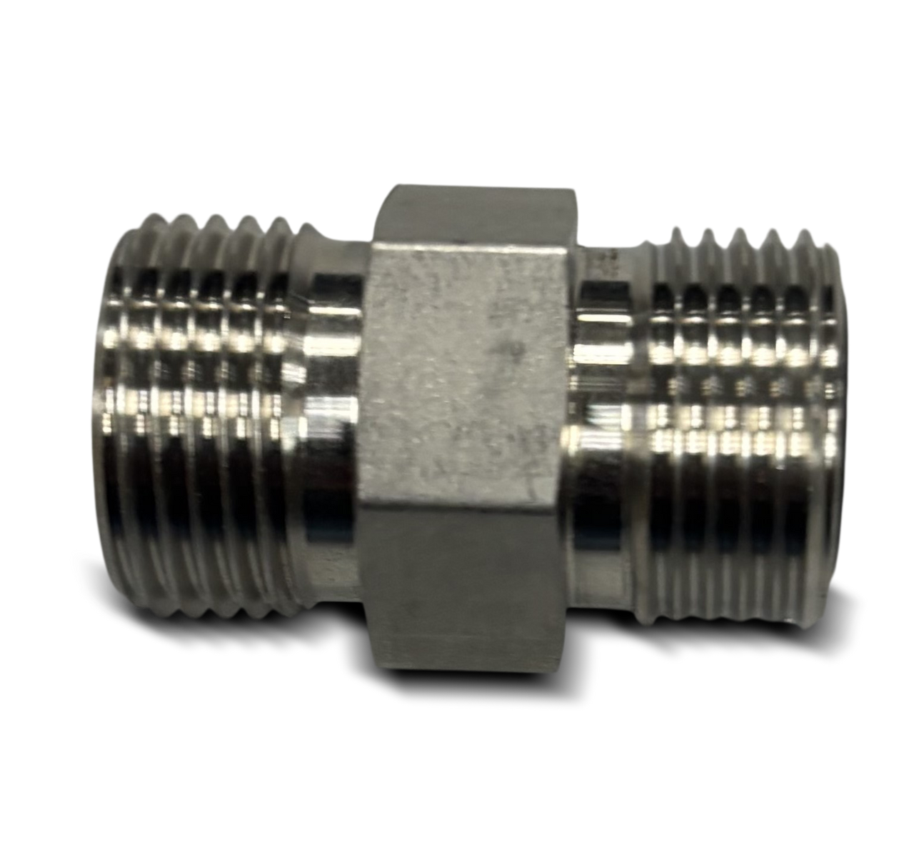 DK-LOK Straight Connector, #8 (1/2") ORFS x #8 (1/2") ORFS Union