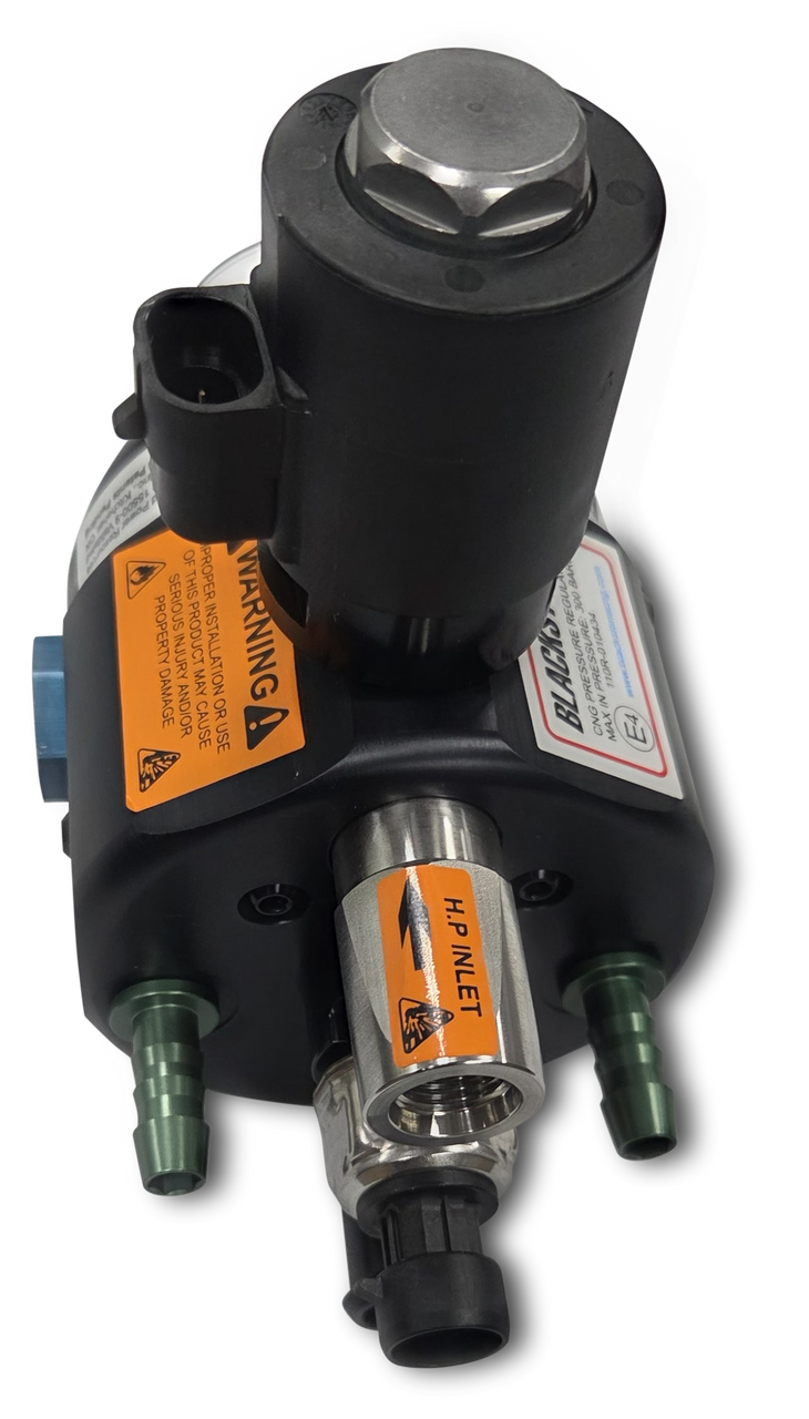 REGULATOR - SAN 209 SERIES, BLACKSTONE, 125 PSI, W/12V SOLENOID, HP SENSOR