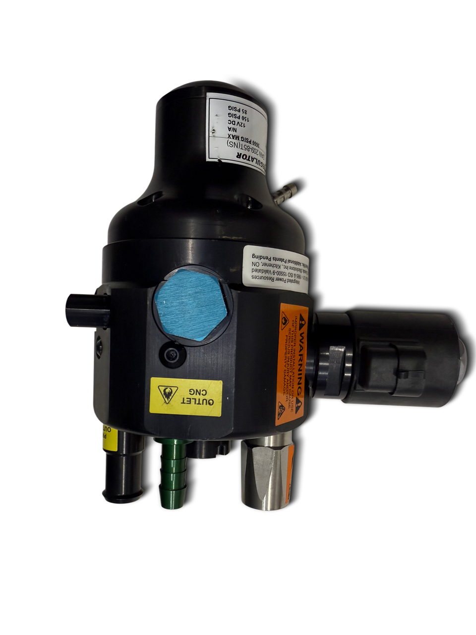 REGULATOR - BLACKSTONE, 85 PSI W/ SOLENOID, NO SENSOR