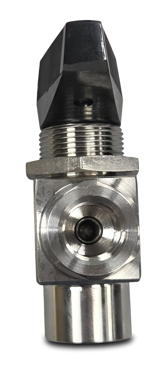 Stainless Steel 3-Piece High Pressure 3-Way Ball Valve, PCTFE Seats, 1/4 in. FNPT