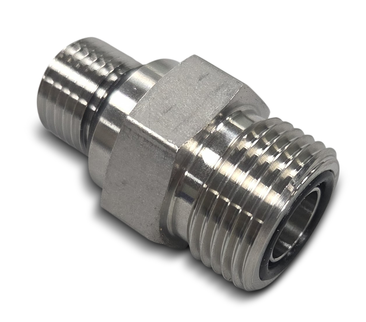 ADAPTER – STRAIGHT  #6 ORING BOSS X #8 ORFS