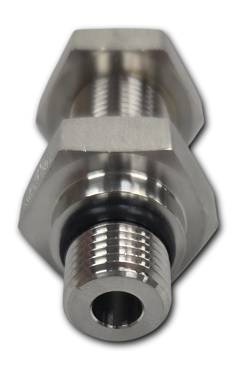 ADAPTER – BULKHEAD  STRAIGHT - #6 ORFS X #6 ORING BOSS