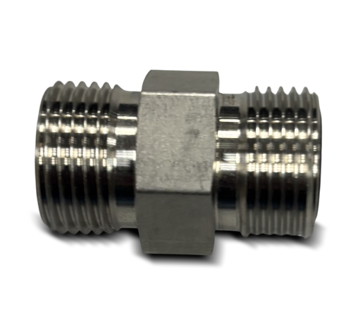 DK-LOK Straight Connector, #8 (1/2") ORFS x #8 (1/2") ORFS Union