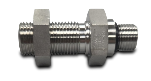 ADAPTER – BULKHEAD  STRAIGHT - #6 ORFS X #6 ORING BOSS