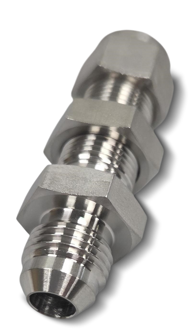 FITTING-3/8" COMPRESSION X 3/8" MJIC, BULKHEAD