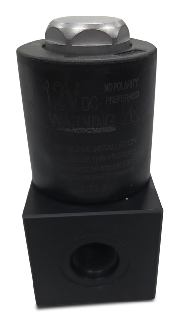 SOLENOID-VALVE 12V DC BLACKSTONE