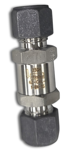 CHECK VALVE-IN LINE, 3/8