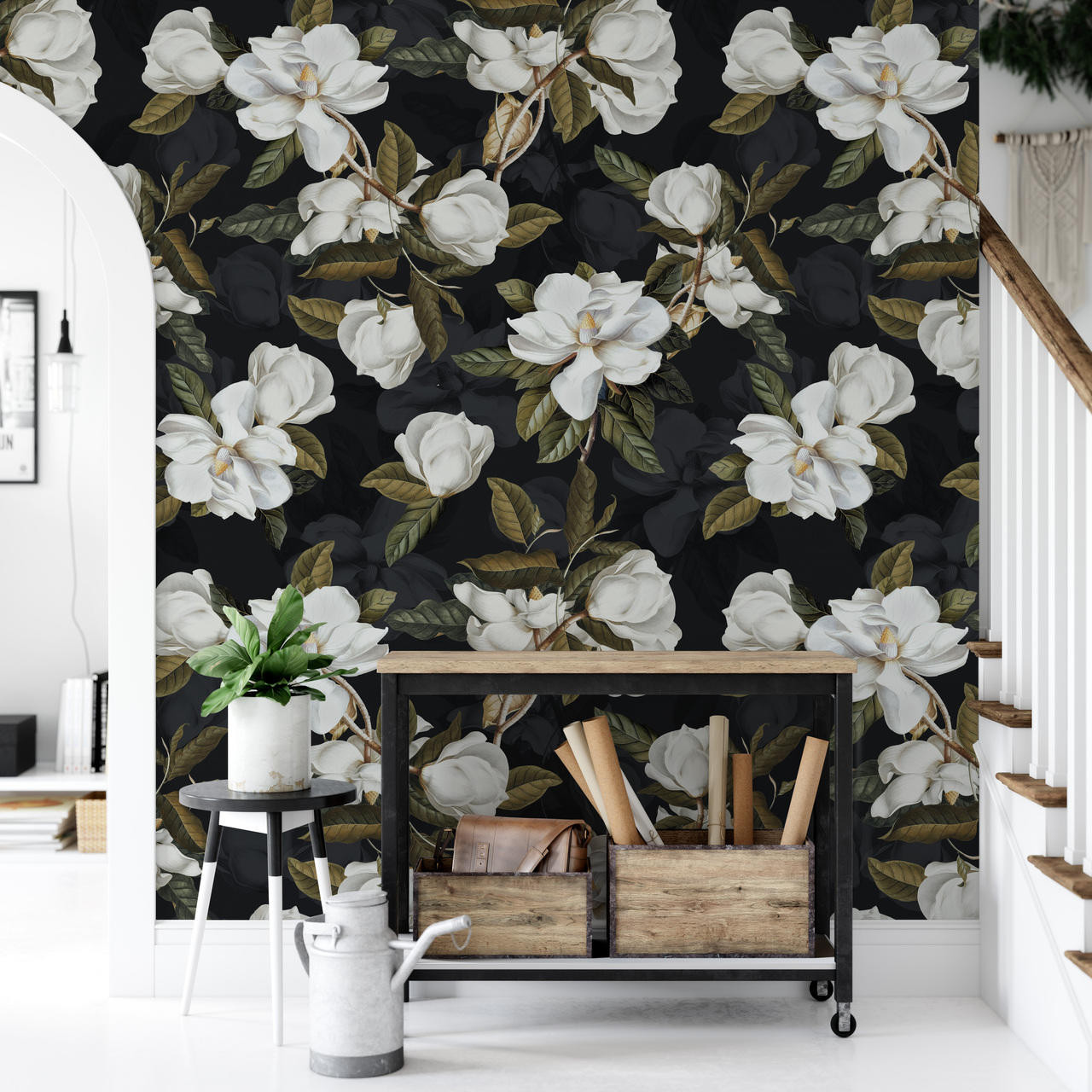 Magnolia Home Pick Up Sticks Wallpaper  AnthroLiving