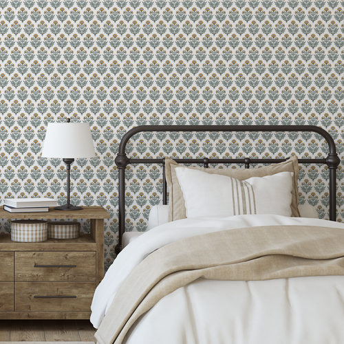 Marigold Block Print