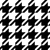 Houndstooth Peel and Stick Wallpaper