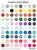 Custom color wallpaper chart