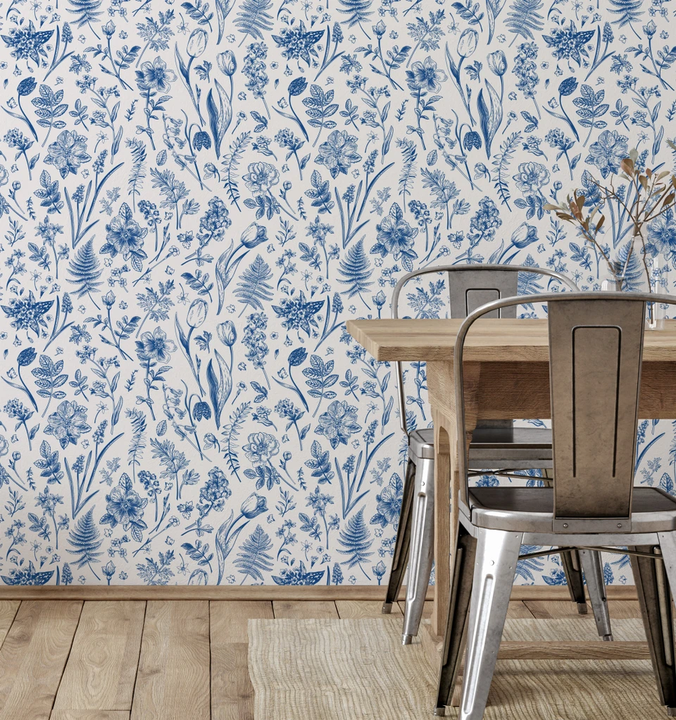 blue-botanical-peel-and-stick-wallpaper-peel-and-stick-wallpaper