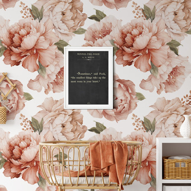 peony wallpaper pattern