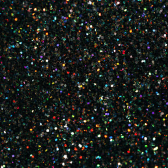 Black Holographic Glitter - 004