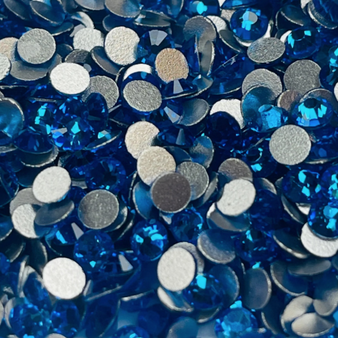 Capri Blue Glass Rhinestone ss10 - 1,440 pack