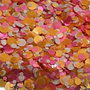 Pink, Orange &  White Dot Sequins