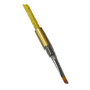 **DISCONTINUED** Kolinsky Angled Nail Brush - Gold
