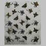 Black & Gold Butterfly Stickers (3) Black & Gold Butterfly Stickers (3)