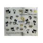 Black & Gold Cat Stickers #13