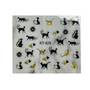 Black & Gold Cat Stickers #29