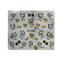 Black & Gold Cat Stickers #30