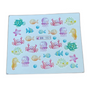 Cute Crab, Fish, Seahorse Waterslide Decals