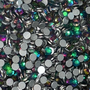 Flare Green Glass Rhinestone SS10 - 100 pack