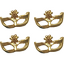 Gold Mask Charms