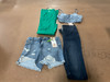 55 Unit Lot (SKU#: AB1608) Elie Tahair, Jane + Delancey, 1822 Denim, Calvin Klein, C&C, Rachel Zoe, Sincerely Jules, Olive Oak, Rachel Roy, Green Envelope, City Pant, Jessica Simpson, and more