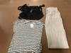 55 Unit Lot (SKU#: AB1608) Elie Tahair, Jane + Delancey, 1822 Denim, Calvin Klein, C&C, Rachel Zoe, Sincerely Jules, Olive Oak, Rachel Roy, Green Envelope, City Pant, Jessica Simpson, and more