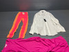 44 Unit Lot (SKU#: AB1841) Sunshine 79, Tahari, Zara, Alex & Lili, Wilo, Tommy Hilfiger, Bleu Rod Beattie, Sanctuary, Raisins, Cabel & Gauge, Jessica Simpson, 21 Saints, See You Monday,  Lucky Brand, Republic, Rose + Olive, BDG, NipTuck Swim and more