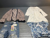 54 Unit Lot (SKU#: AB1967) Abercrombie & Fitch, BCBG, House of Harlow, Calvin Klein, Lane Bryant, Lucky Brand, Valentina Nald, Maison d Amelie, Taylor, Joie,  Rachel Roy, Carmen Marc Valvo, Asics, Becca, Pleione, RO&DE, Lola River, and more