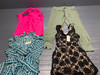 52 Unit Lot (SKU#: AB2009) Band of the Free, Michael Kors, Lungo L'arno, Rachel Zoe, Tahari, Jane Delancey, Monteau, Cable and Gauge, Vince Camuto, Chaus,  Nicole Miller, Anne Carson, DR2, Lucky Brand, Love on a Hanger, Sim and Sams, and more