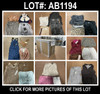 59 Unit Lot (SKU#: AB1194) Michael Kors, Rafaella, Rene Ruiz, Under Armour, Ronny Kobo, and more