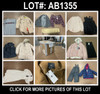 44 Unit Lot (SKU#: AB1355) Monteau, MelloDay, 7 For All Mankind, Cable & Gauge, DKNY, Calvin Klein, and more