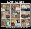 30 Unit Lot (SKU#: AB1359) Jessica Simpson, Pink Rose, Lucky Brand, Tahair, Spyder, Rachel Zoe, and more