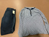 47 Unit Lot (SKU#: AB1378) Adidas, Lucky Brand, Calvin Klein, Tahari, Armani Exchange, Adrianna Papell, Cyrus, and more