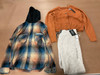 40 Unit Lot (SKU#: AB1485) Elie Tahari, Hollister, Peloton, Columbia, Valor, Skies Are Blue, Lucky Brand, and more