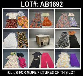 48 Unit Lot (SKU#: AB1692) Jason Wu, Nautica, Kensie, Tommy Hilfiger, d.Jeans, C&C, Tahari, Paper Crane, Land N Sea, LPA, Rachel Roy, Japna, Kyodan, Max Studio, DR2, and more