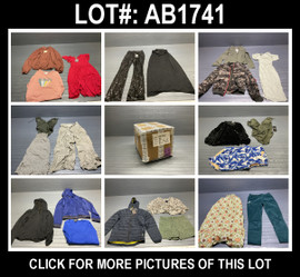 36 Unit Lot (SKU#: AB1741) Sincerely Jules, Olivia Rae, Lucky Brand, Cabana Life, Joie, Gottex, Adidas, New Look, Cable & Gauge, and more