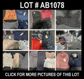 40 Unit Lot (SKU# AB1078) Calvin Klein, Michael Kors, Trixxi, Adidas, and More