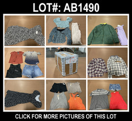 34 Unit Lot (SKU#: AB1490) Jane + Delancey, Jones New York, Tommuy Bahama, Michael Kors, Luxe, Calvin Klein, AllBirds, Tahari, Nike, and more
