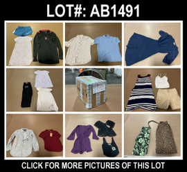 46 Unit Lot (SKU#: AB1491) Ralph Lauren, Jane + Delancey, Rachel Zoe, Zara, Nanette, Blue Savvy, Spyder,  Sim & Sam, and more