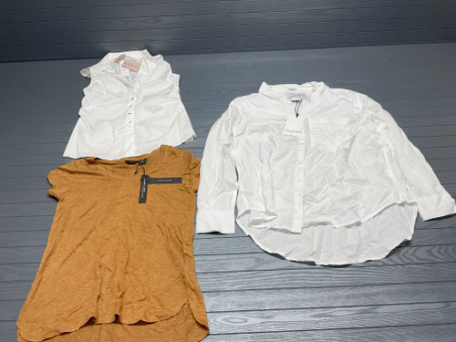 39 Unit Lot (SKU#: AB1674) Premise, Joie, Cable & Gauge, Cupio, Sincerely Jules, Jane + Delancey, Lucky Brand, Cyrus, Lola River, Isaac Mizrahi, Tahari, Philosophy, Luna Moon, DR2 and more