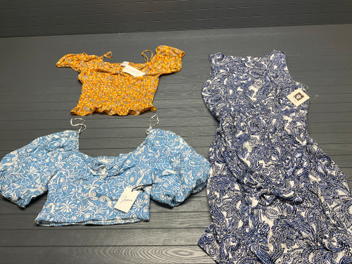 41 Unit Lot (SKU#: AB1836) Anne Klein, Ellen Tracy, WeWoreWhat, Olivia Rae, Sage Collective,  21 Saints, Sincerely Jules, Crosby, Japna, Rachel Zoe, Kensie, Cynthia Rowley, Olivia Rae, Jessica Simpson, DR2, Lucky Brand, and more