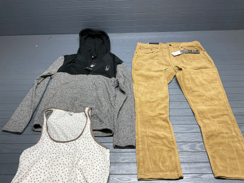 26 Unit Lot (SKU#: AB1882) Lucky Brand, Jachs New York, Calvin Klein, Rachel Zoe, Denim & Flower, Spyder, Chaps, Blind Rooster, Denim & Flower, and more