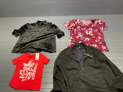 25 Unit Lot (SKU#: AB1935) Philosophy, Bartolini, Lola River, Sincerely Jules, Truth, Rachel Zoe, Ellen Tracy, Tahari, Calvin Klein, Carters, Jessica Simpson, and more