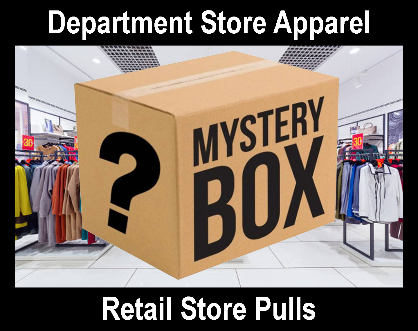 Liquidation Mystery Boxes Completely Random Items in Each
